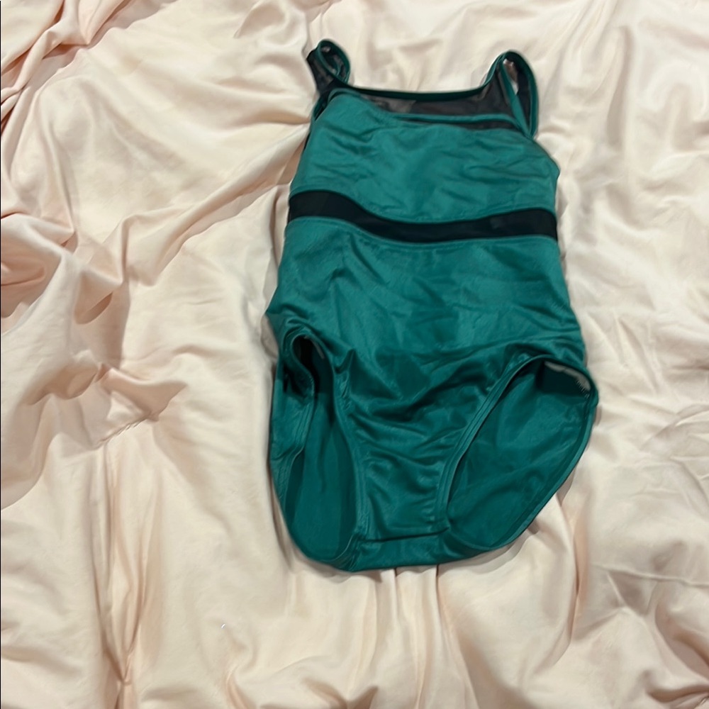 Kids Teal One Piece dance Leo